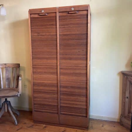 Rolluikkast Archiefkast Muziekkast 180 cm. Gradiam