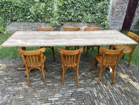 Table de Vendange Schragentafel Eettafel - Afbeelding 2