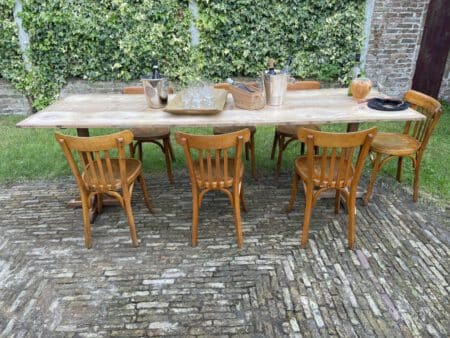 Table de Vendange Schragentafel Eettafel