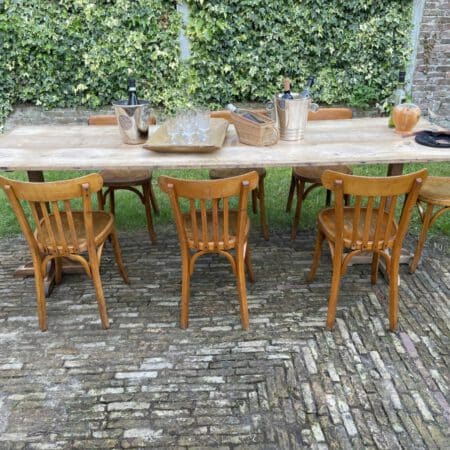 Table de Vendange Schragentafel Eettafel