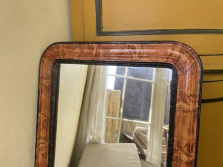 Spiegel Louis Philippe 53 cm. - Afbeelding 2