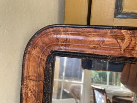 Spiegel Louis Philippe 53 cm. - Afbeelding 8
