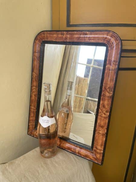Spiegel Louis Philippe 53 cm. - Afbeelding 9