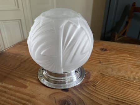 Plafonniere Plafondlamp Art Deco 1930 - Afbeelding 7