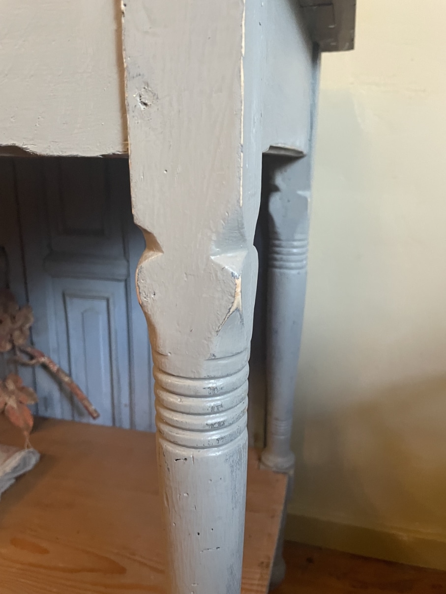 Side Table Wandtafel dubbel Plateau Art Deco - Afbeelding 15