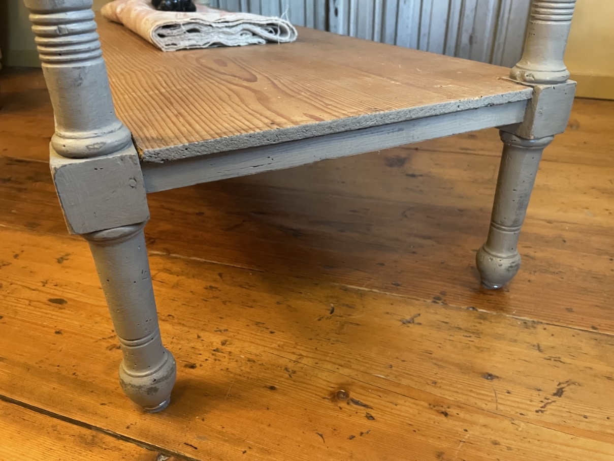 Side Table Wandtafel dubbel Plateau Art Deco - Afbeelding 19