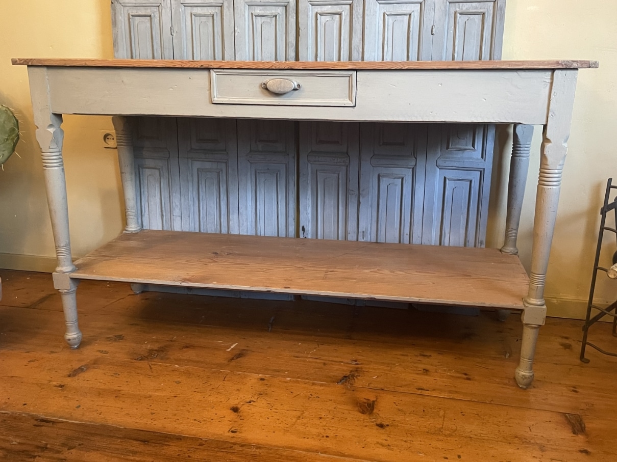 Side Table Wandtafel dubbel Plateau Art Deco - Afbeelding 21