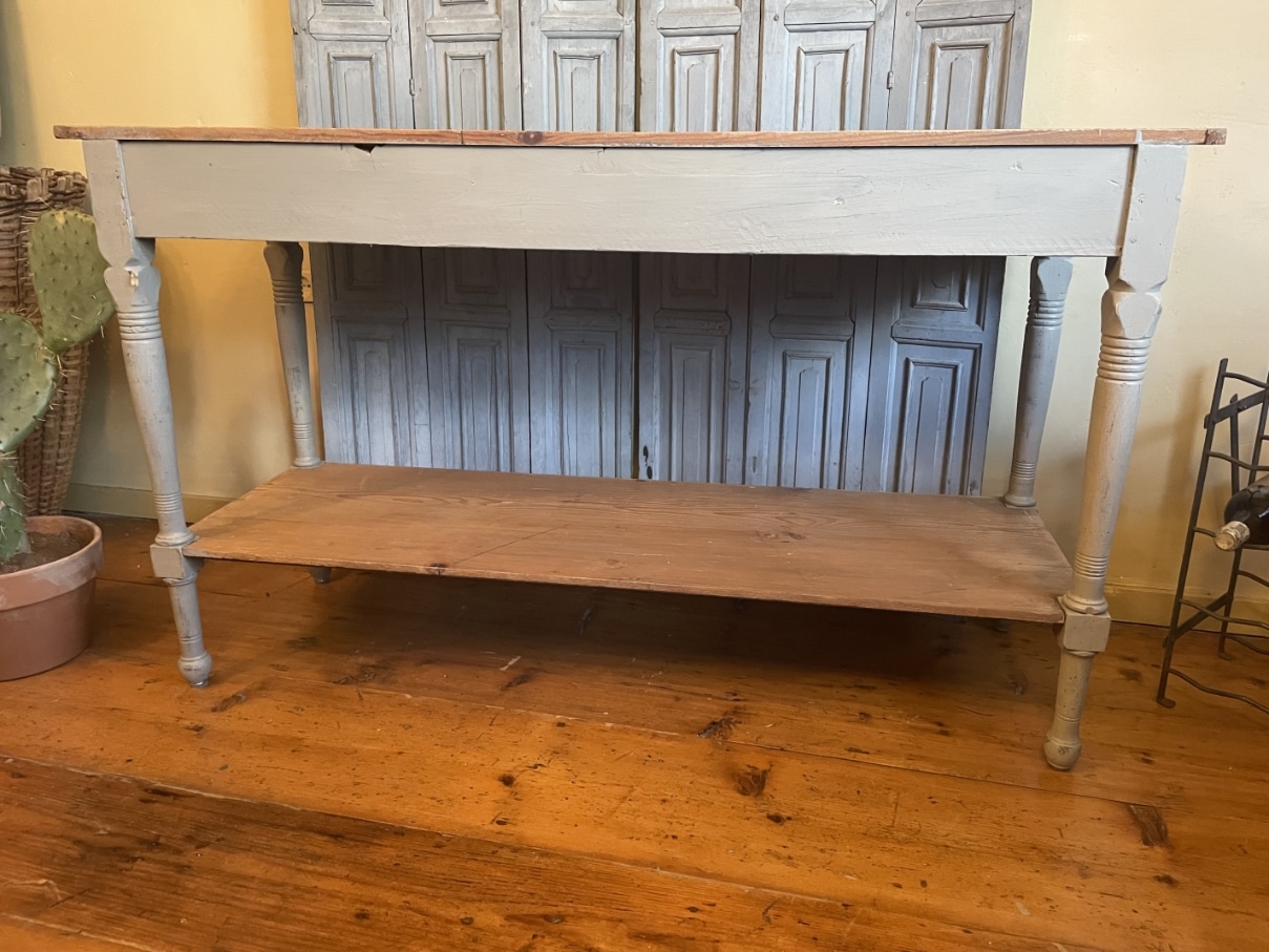 Side Table Wandtafel dubbel Plateau Art Deco - Afbeelding 22