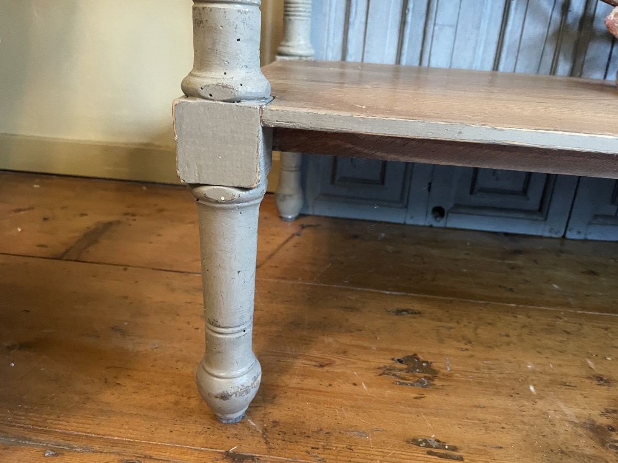 Side Table Wandtafel dubbel Plateau Art Deco - Afbeelding 10