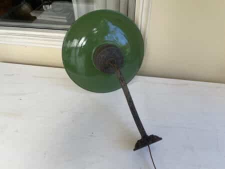 Buitenlamp Stallamp Muurlamp Emaille jaren 30 - Afbeelding 3