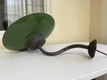 Buitenlamp Stallamp Muurlamp Emaille jaren 30