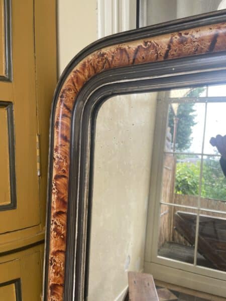 Spiegel Louis Philippe  104 cm. - Afbeelding 11