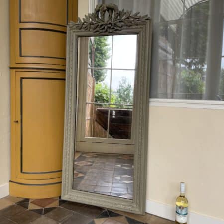 Passpiegel Spiegel met Kuif 153 cm.