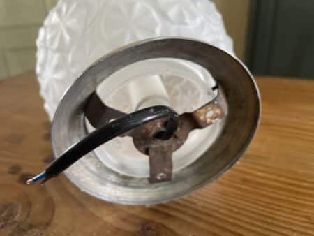 Plafonniere Plafondlamp Douche WC Lamp Art Deco 1930 - Afbeelding 6