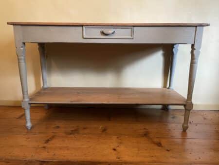 Side Table Wandtafel dubbel Plateau Art Deco - Afbeelding 2