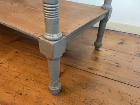 Side Table Wandtafel dubbel Plateau Art Deco - Afbeelding 13