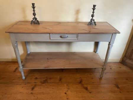 Side Table Wandtafel dubbel Plateau Art Deco - Afbeelding 19