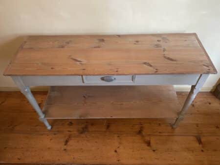 Side Table Wandtafel dubbel Plateau Art Deco - Afbeelding 3