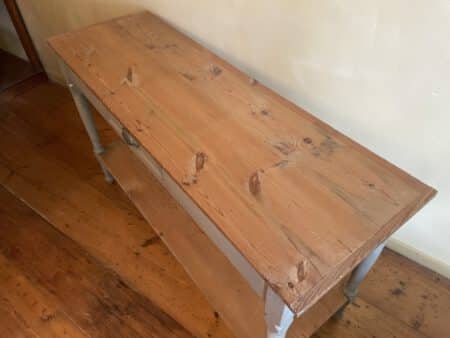 Side Table Wandtafel dubbel Plateau Art Deco - Afbeelding 8