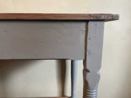 Side Table Wandtafel dubbel Plateau Art Deco - Afbeelding 9