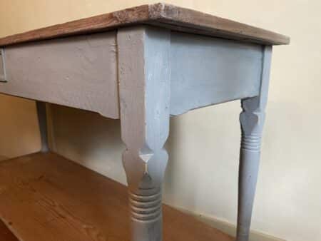 Side Table Wandtafel dubbel Plateau Art Deco - Afbeelding 10