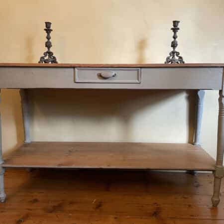 Side Table Wandtafel dubbel Plateau Art Deco