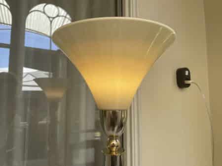 Uplight Tafellamp Maison Jansen 1970 - Afbeelding 7