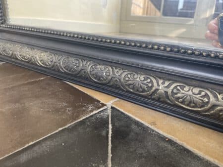Spiegel met Kuif Louis Philippe 108 cm. - Afbeelding 12