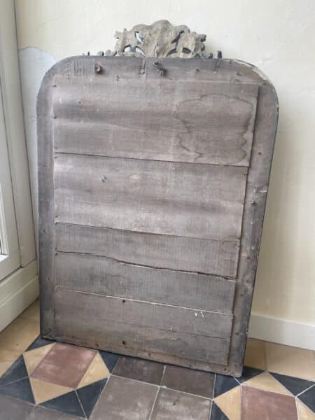Spiegel met Kuif Louis Philippe 108 cm. - Afbeelding 16
