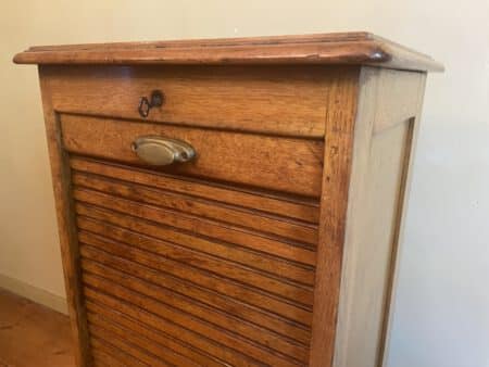 Rolluikkast Archiefkastje Muziekkast art deco 1930 - Afbeelding 2