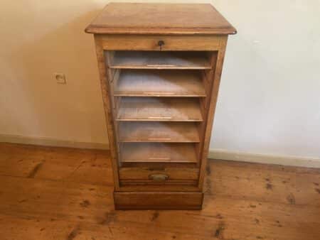 Rolluikkast Archiefkastje Muziekkast art deco 1930 - Afbeelding 11
