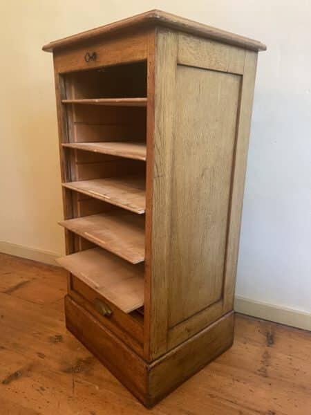Rolluikkast Archiefkastje Muziekkast art deco 1930 - Afbeelding 12