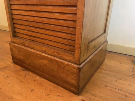 Rolluikkast Archiefkastje Muziekkast art deco 1930 - Afbeelding 4