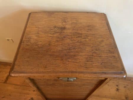 Rolluikkast Archiefkastje Muziekkast art deco 1930 - Afbeelding 7