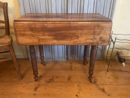 Hangoortafel Sidetable Notenhout - Afbeelding 2