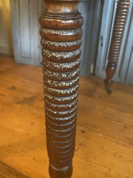 Hangoortafel Sidetable Notenhout - Afbeelding 11