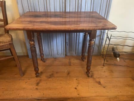 Hangoortafel Sidetable Notenhout - Afbeelding 3