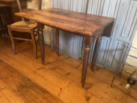 Hangoortafel Sidetable Notenhout - Afbeelding 4