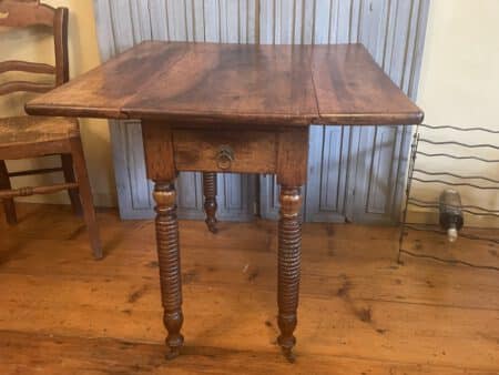 Hangoortafel Sidetable Notenhout - Afbeelding 7