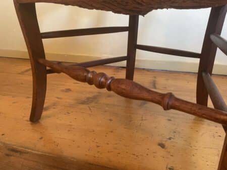 Boeren Biedermeier Stoel met Armleuningen - Afbeelding 11