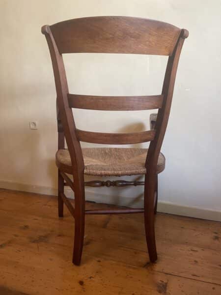 Boeren Biedermeier Stoel met Armleuningen - Afbeelding 3