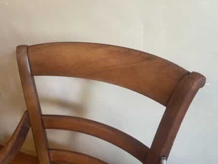 Boeren Biedermeier Stoel met Armleuningen - Afbeelding 7