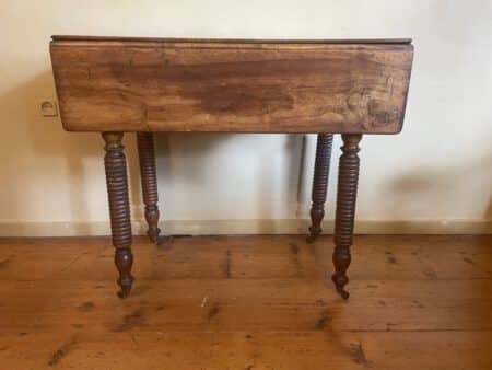 Hangoortafel Sidetable Notenhout - Afbeelding 11