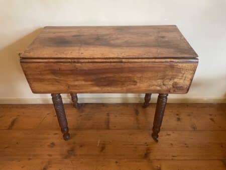 Hangoortafel Sidetable Notenhout - Afbeelding 4