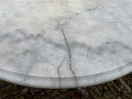 Tuintafel Bistrotafel Marmer Court Damoye Paris - Afbeelding 3