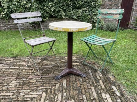 Tuintafel Bistrotafel jaren 40 - Afbeelding 13
