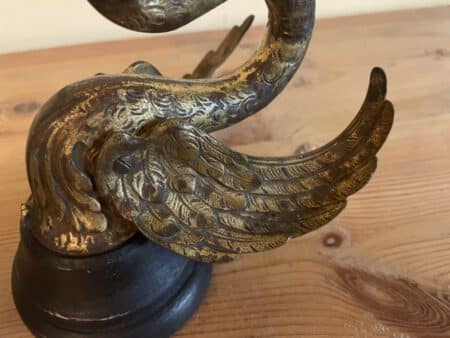Douchelampje Wandlampje Messing Zwaan - Afbeelding 11