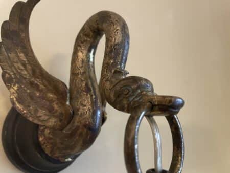 Douchelampje Wandlampje Messing Zwaan - Afbeelding 9
