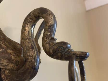 Douchelampje Wandlampje Messing Zwaan - Afbeelding 10