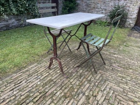 Tuintafel Bistrotafel Marmer Rouen. - Afbeelding 16